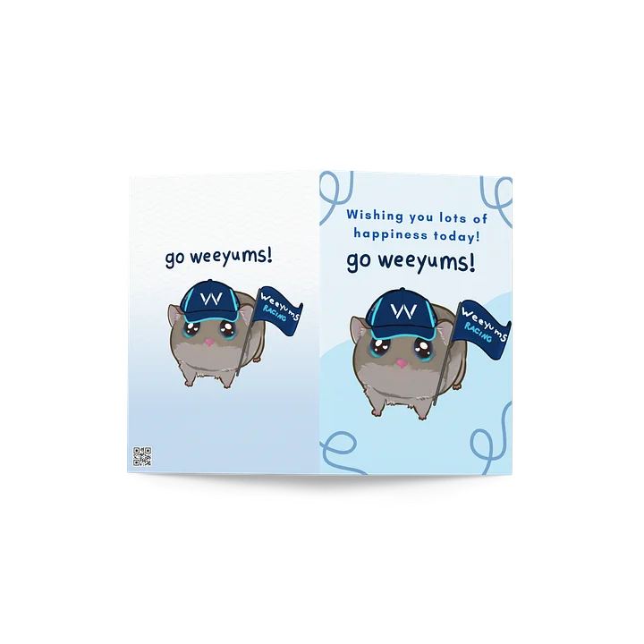Go Weeyums greeting card product image (4)