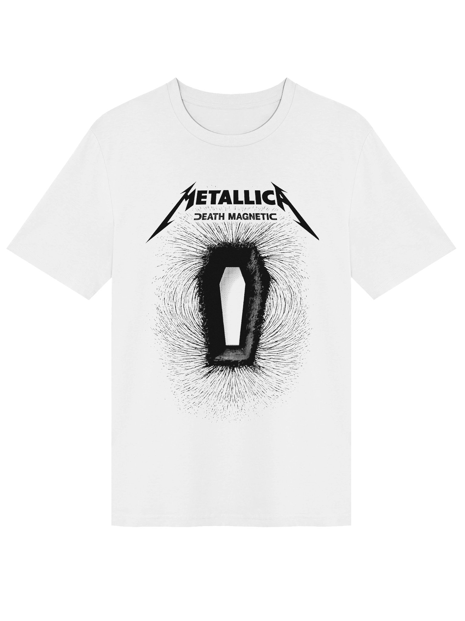 "Metallica Death Magnetic" Organic Graphic Tee – Premium Heavy Metal Band Merchandise product image (1)