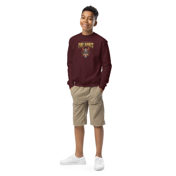 YOUTH MUSPELHEIM FIRE GIANTS SWEATSHIRT product image (3)