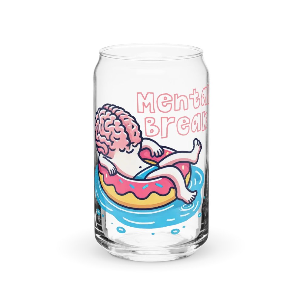 Mental Break Can Glass product image (2)