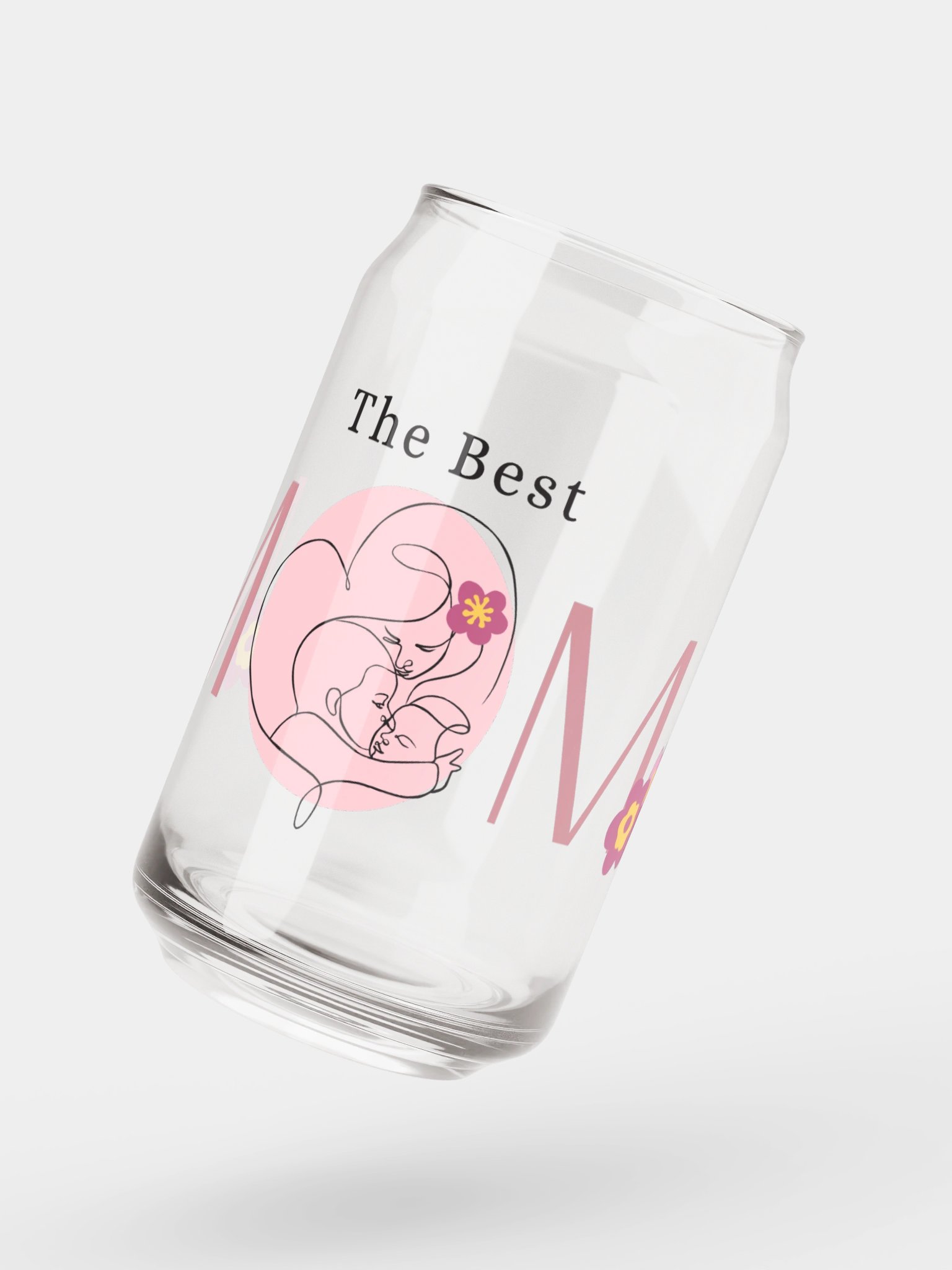 The Best Mom Can Glass product image (4)