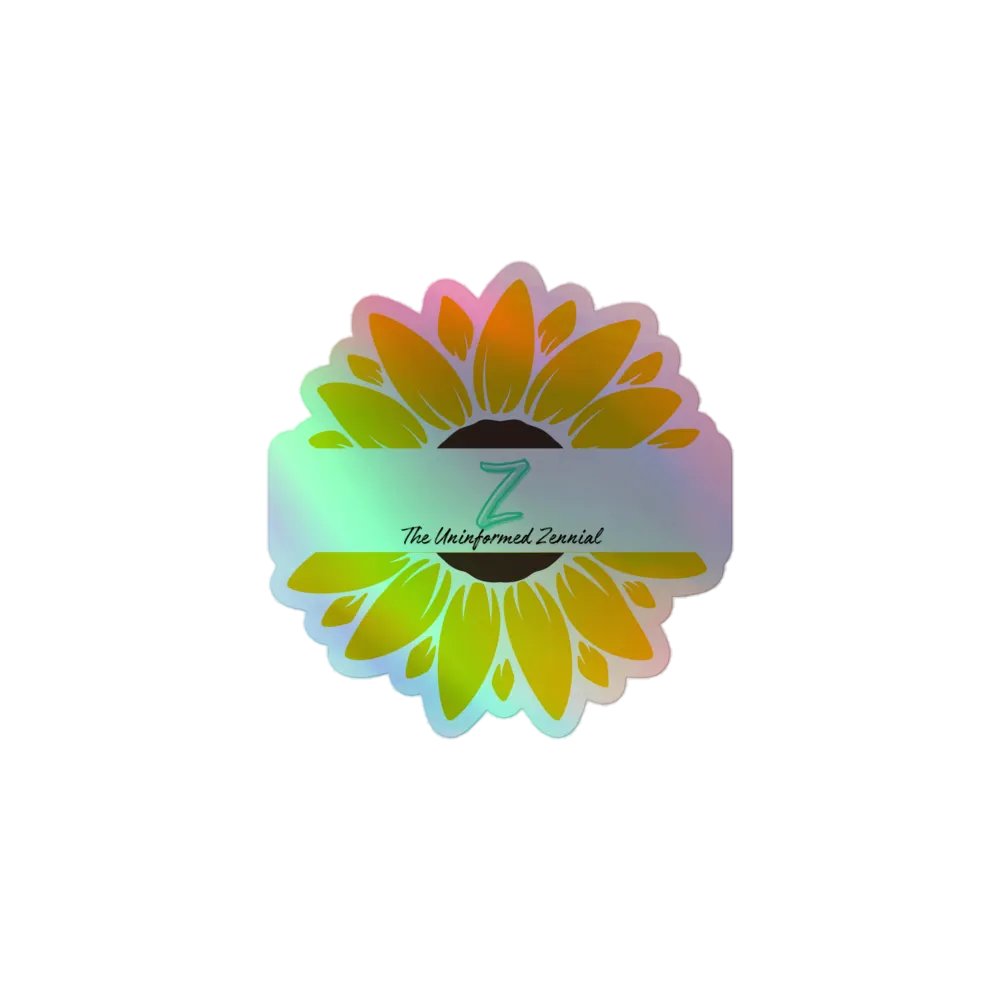 Zenni Logo Holographic Sticker product image (1)