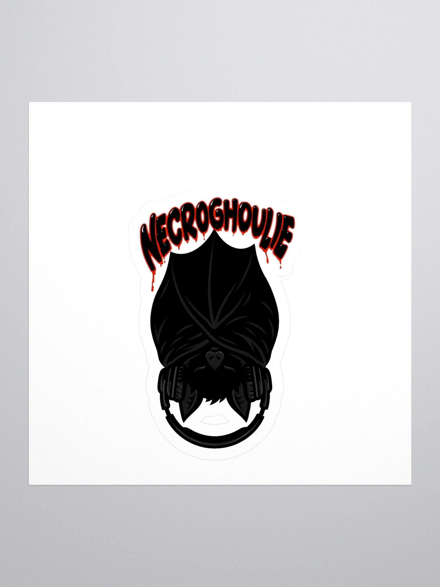 NecroGhoulie sticker product image (1)