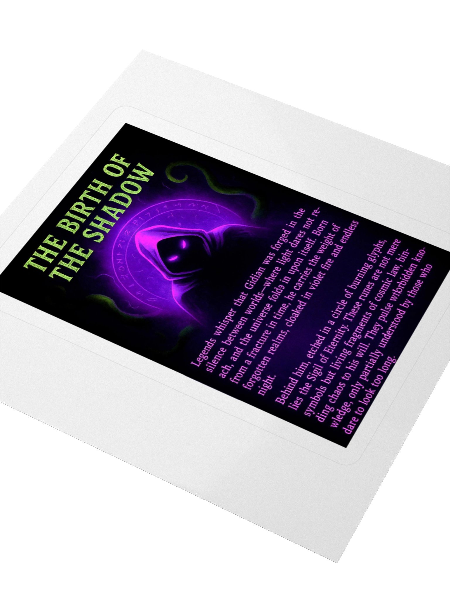 The shadow sticker product image (3)