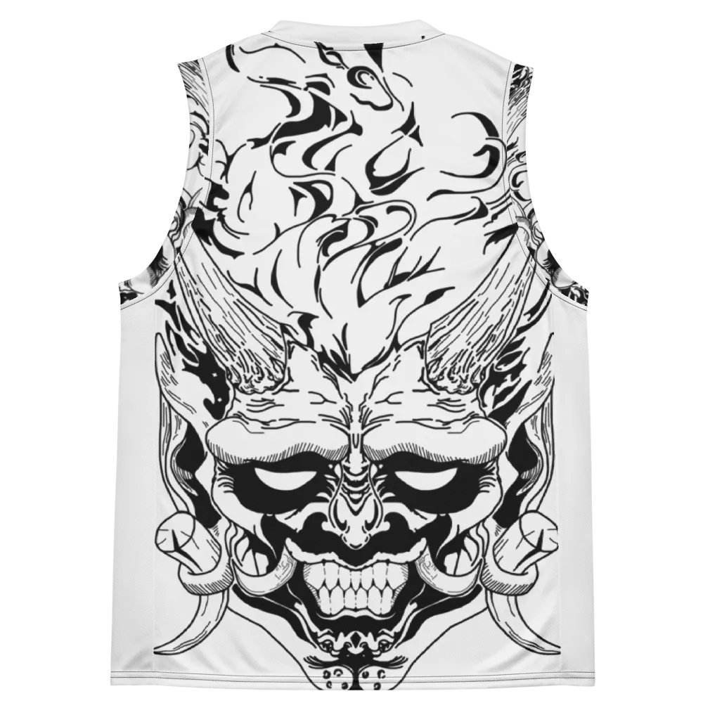 [ ONIFACE ] WHITE /BLACK Basketball Jersey // SYN product image (2)