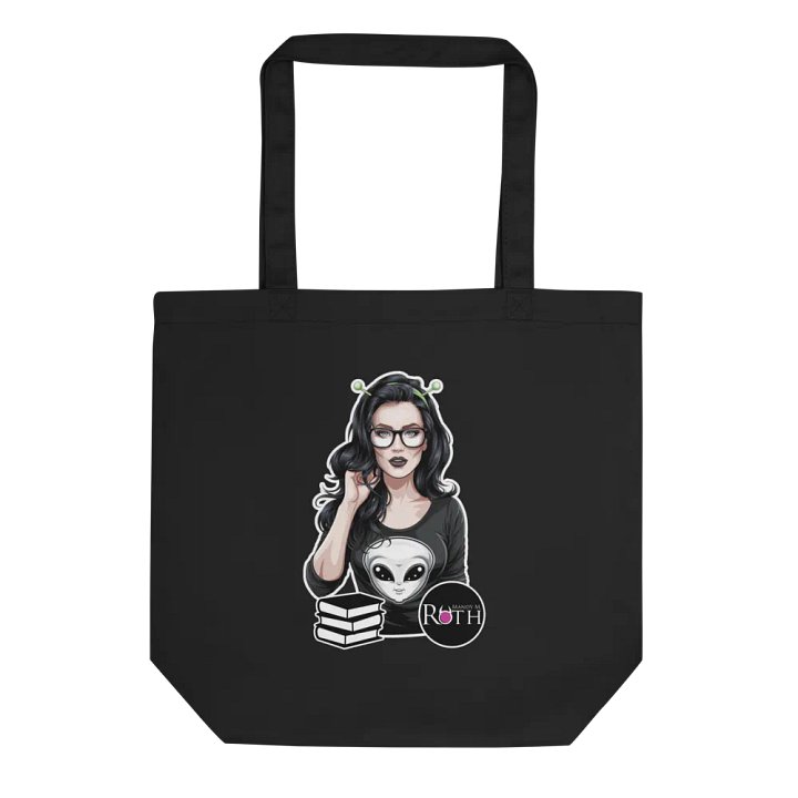 Sci-Fi Romance Bookworm Tote Bag product image (1)
