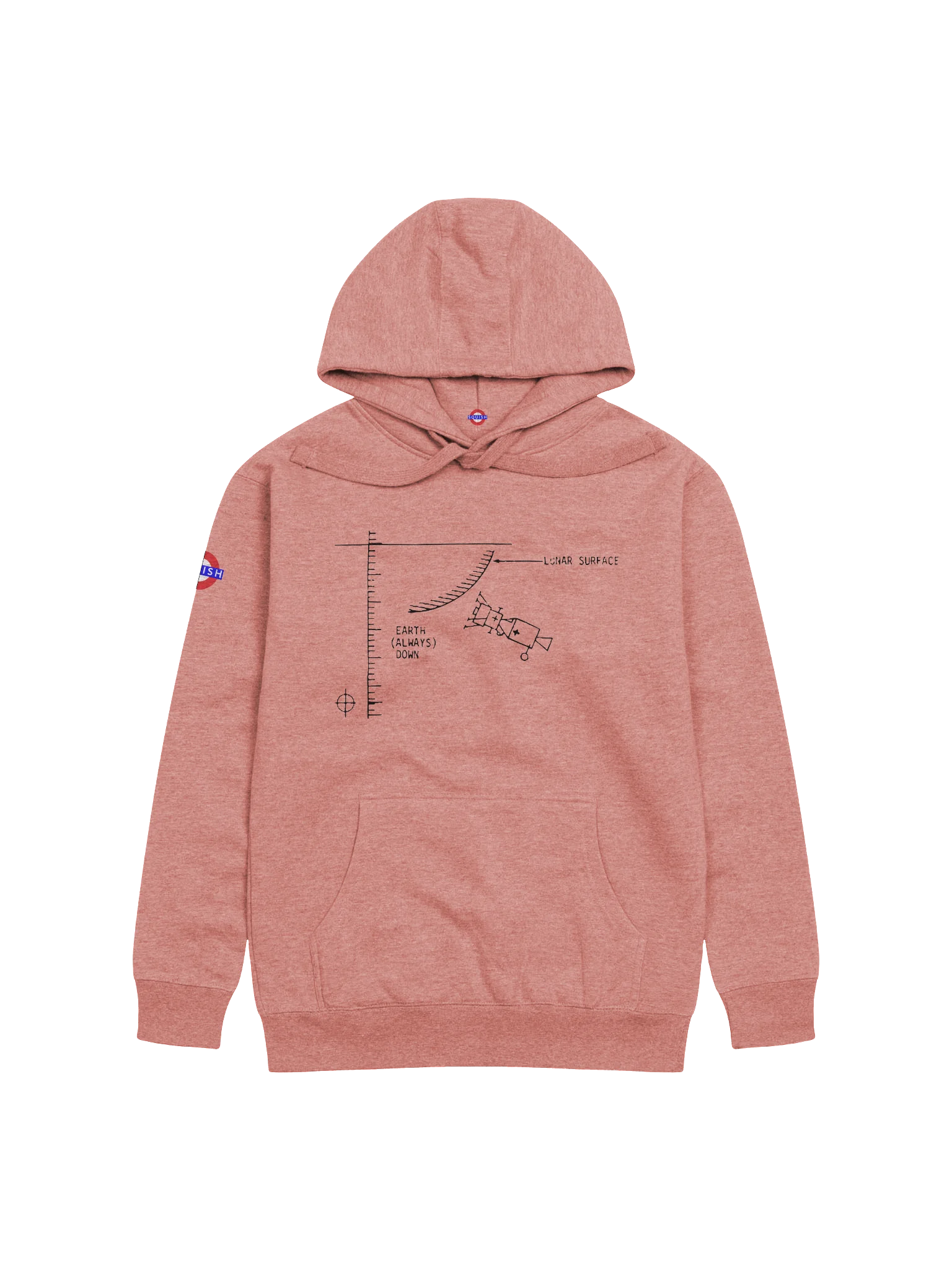Apollo 1 Lunar Hoodie - Black product image (1)