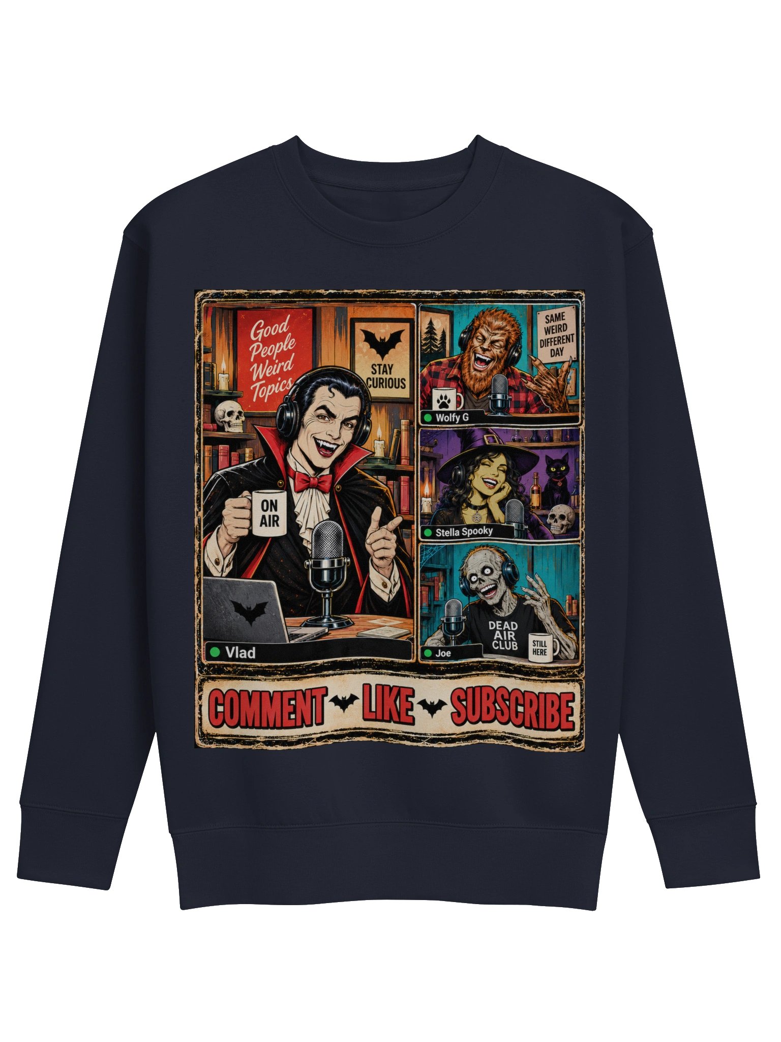 Good People, Weird Topics Sweatshirt product image (1)