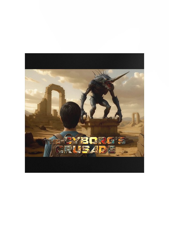 A Poster Featuring James Hunter Arriving at the Mysterious Statue product image (1)