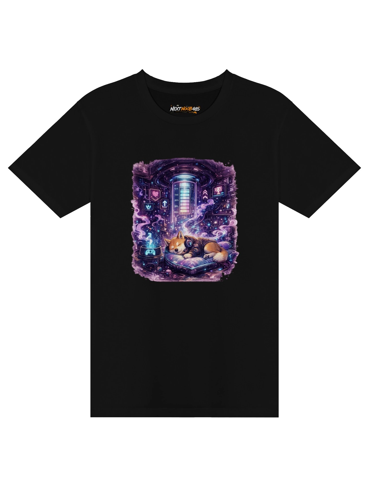 AS Colour Unisex Premium T-Shirt - Recharge Mode: Shiba Inu product image (5)