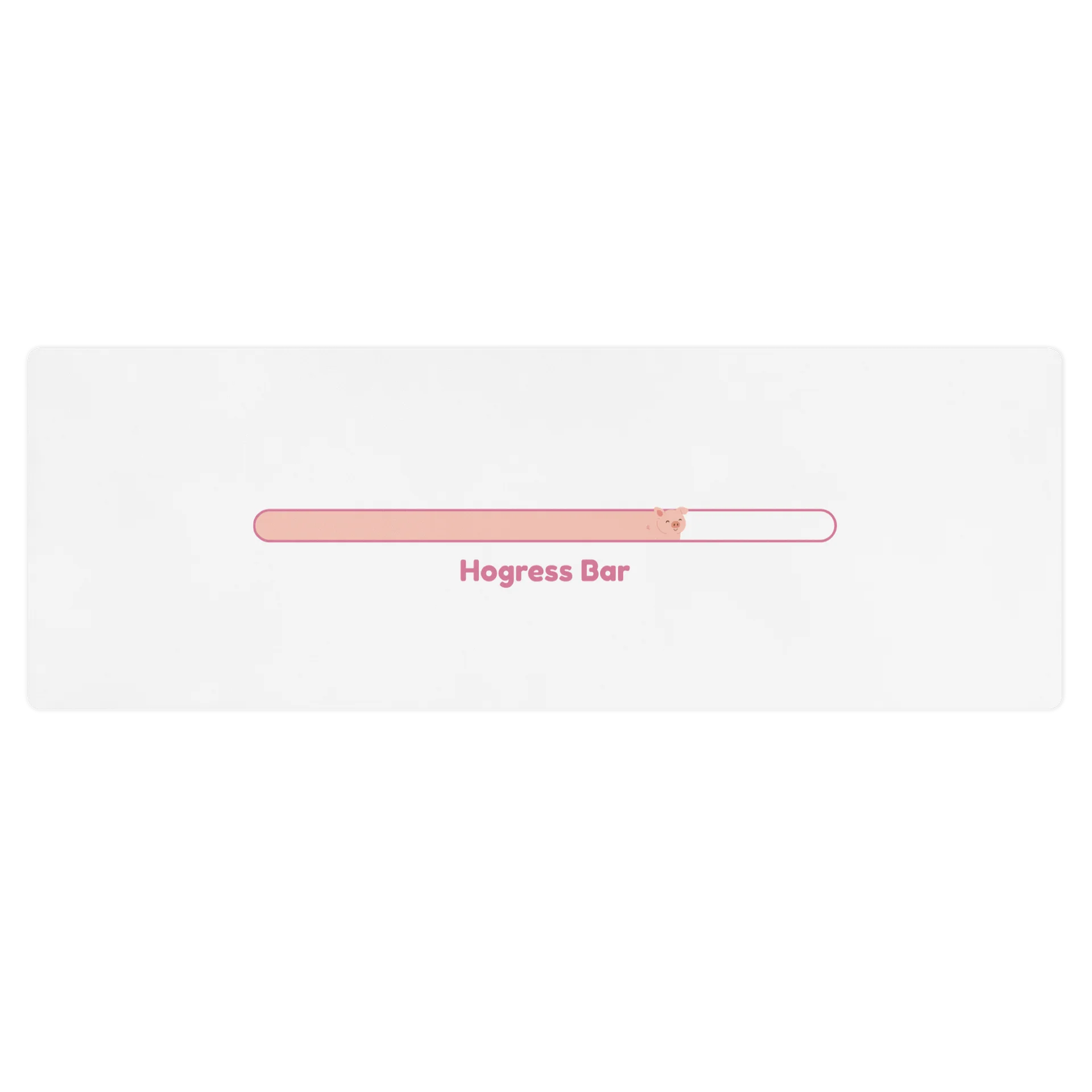 Pink Pig Yoga Mat "Hogress Bar" product image (1)
