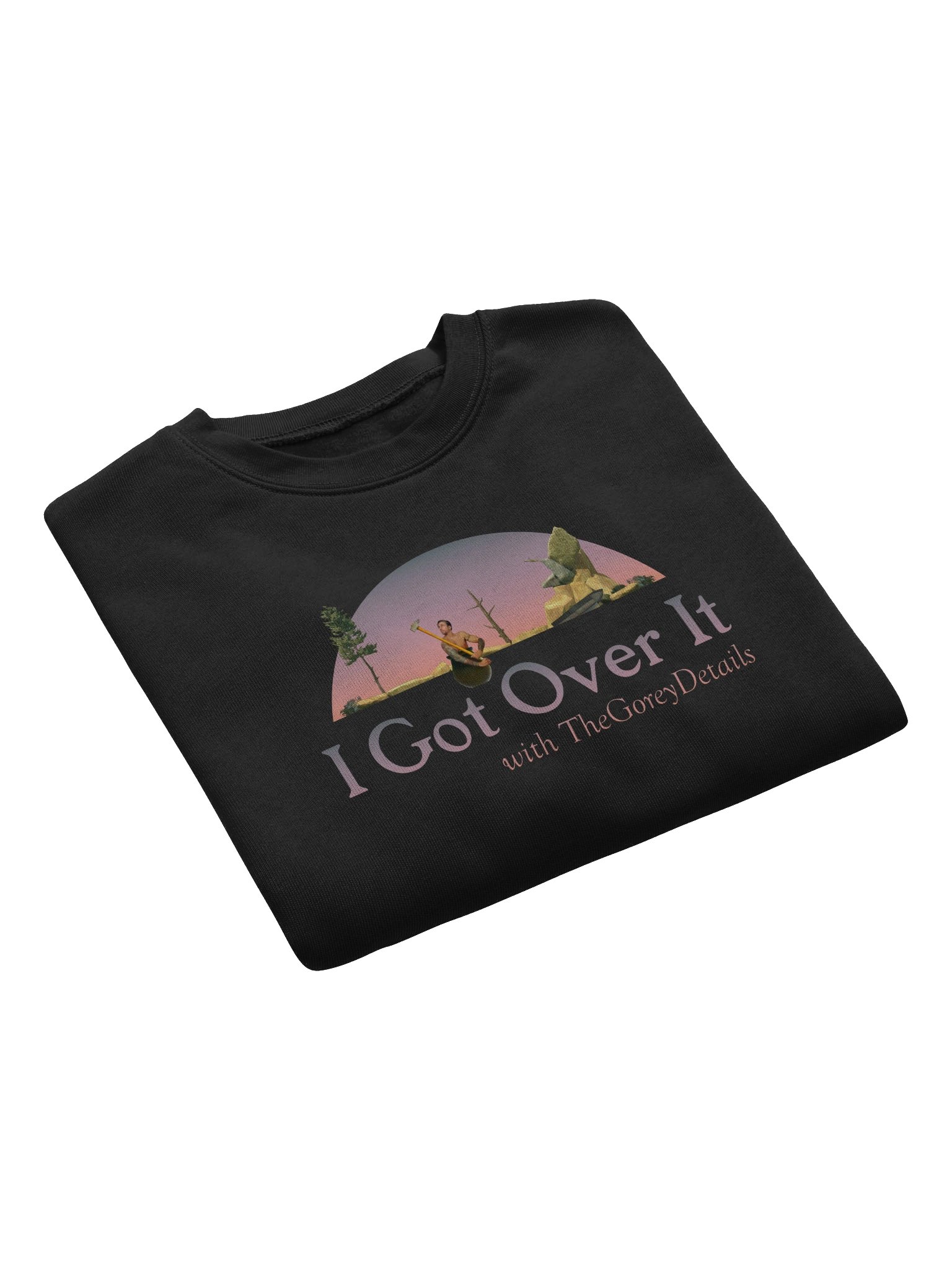 I Got Over It - Bella+Canvas Women's Fleece Crop Sweatshirt product image (19)