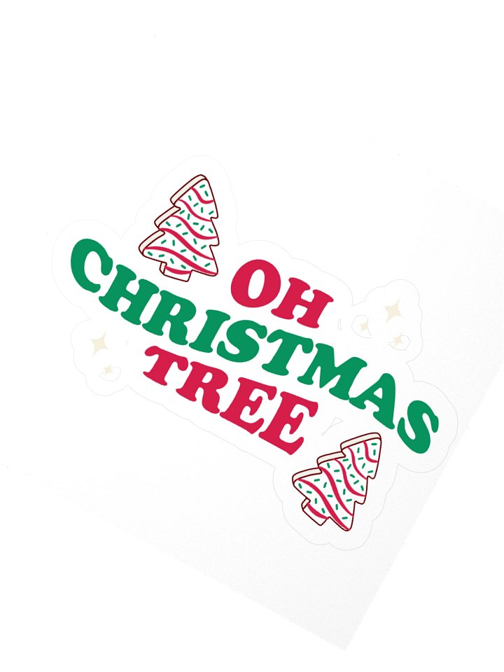 Oh Christmas Tree Sticker product image (2)