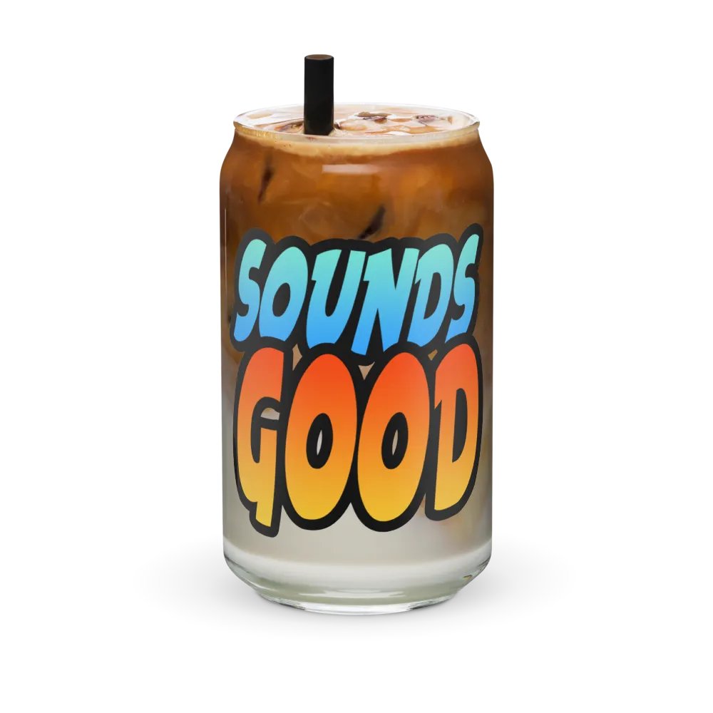 Sounds Good Can-Shaped Glass product image (6)