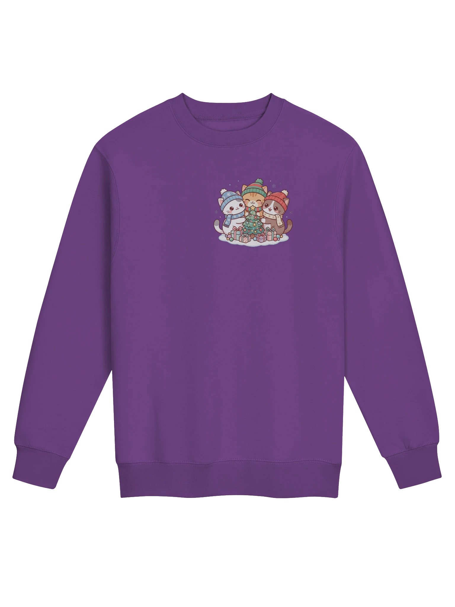 Christmas Kittens Heart Crewneck product image (1)