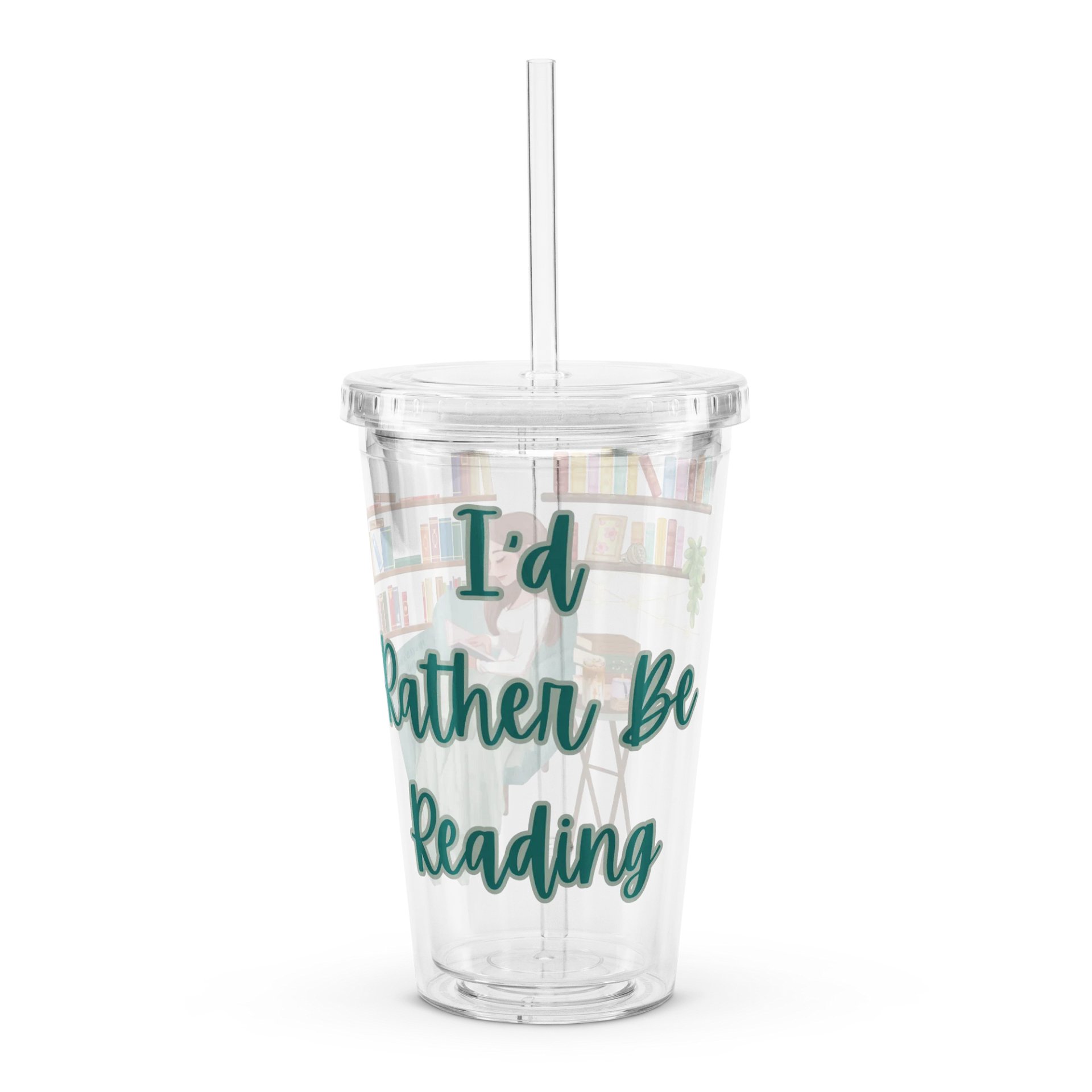 I'd Rather Be Reading – Acrylic Tumbler product image (6)