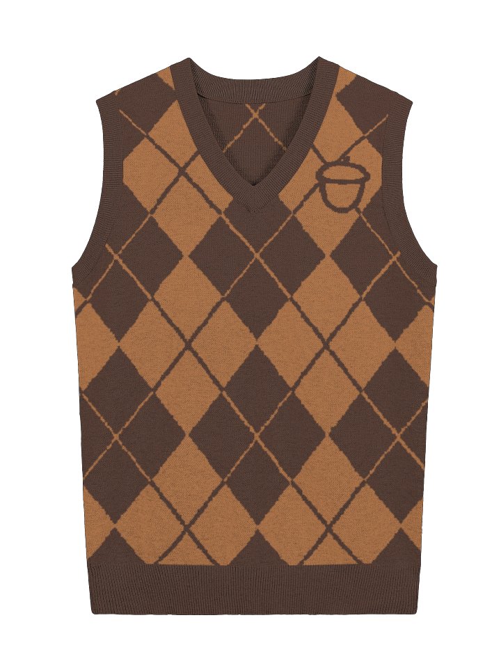 Acorn Sweater Vest v1 product image (1)