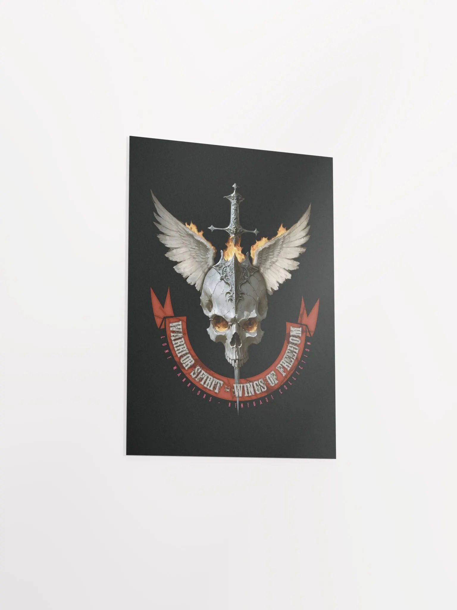 Warrior Spirit - Wings of Freedom ( Matte Paper Poster ) product image (3)