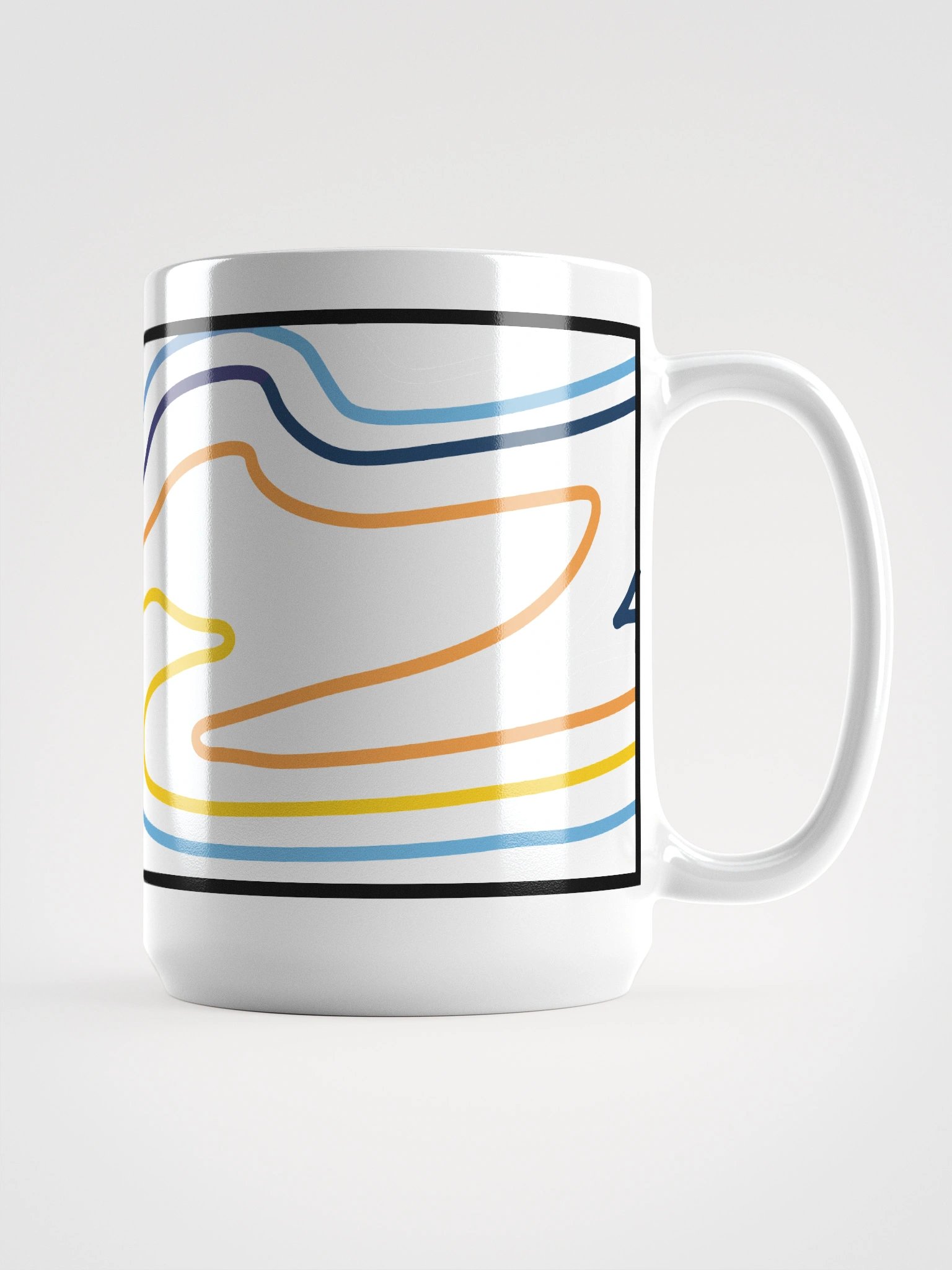 Topographic Pride- aroace mug product image (2)