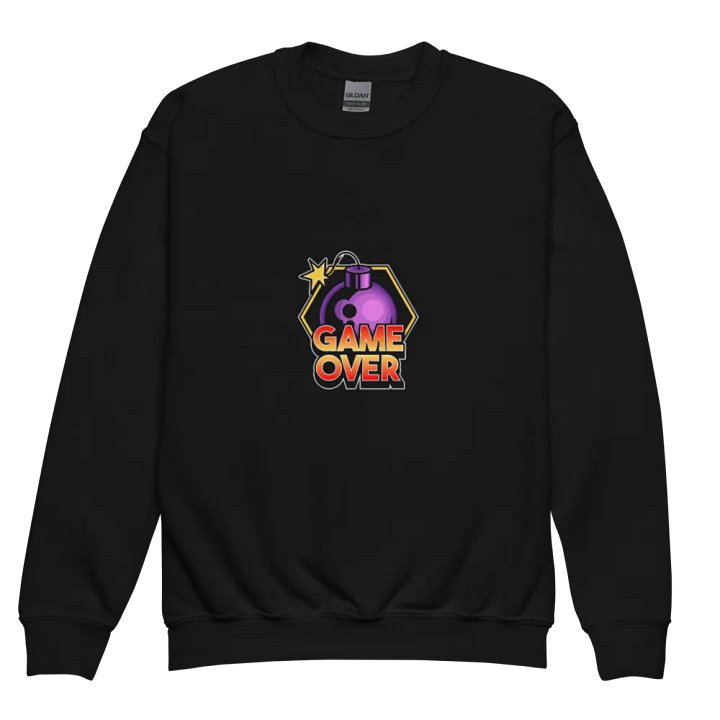 Game Over Bomb Kids Sweatshirt product image (2)