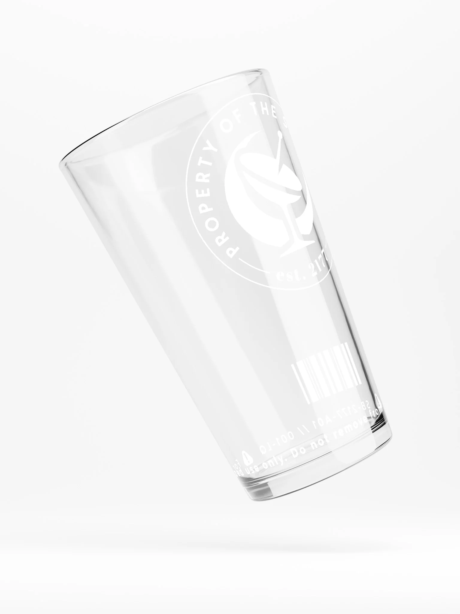 Standard-Issue Pint glass product image (5)