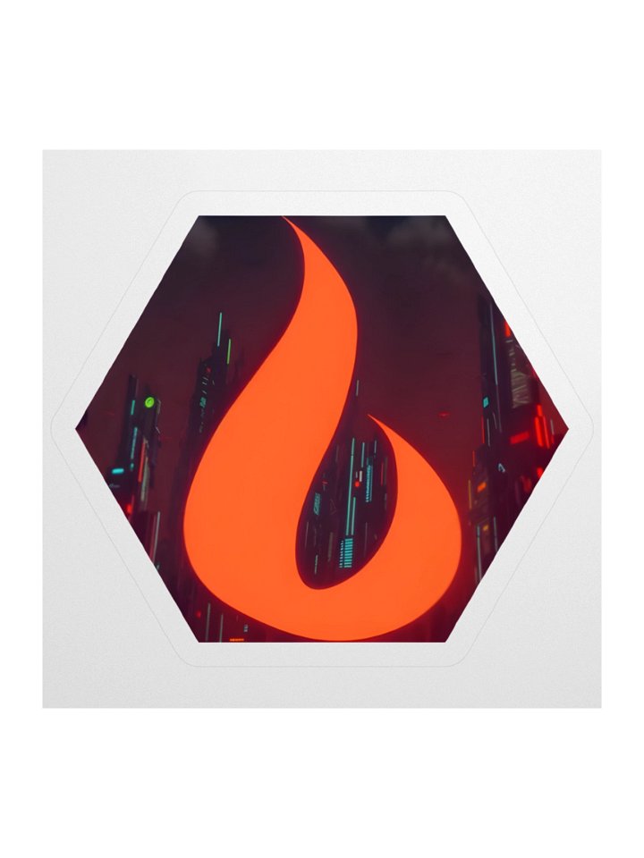 "Dystopian Burn" Sticker product image (1)