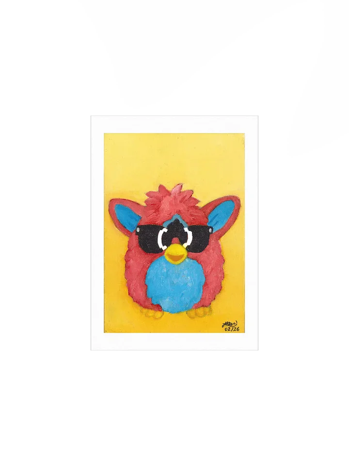 Furby Oil Painting Print product image (1)