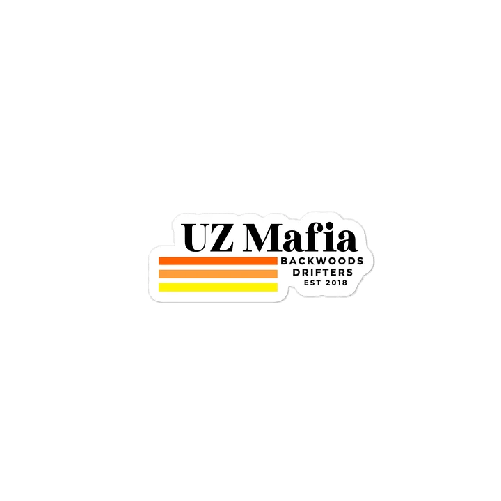 UZ Mafia BackWoods Drifters Kiss-Cut Vinyl Decal product image (2)