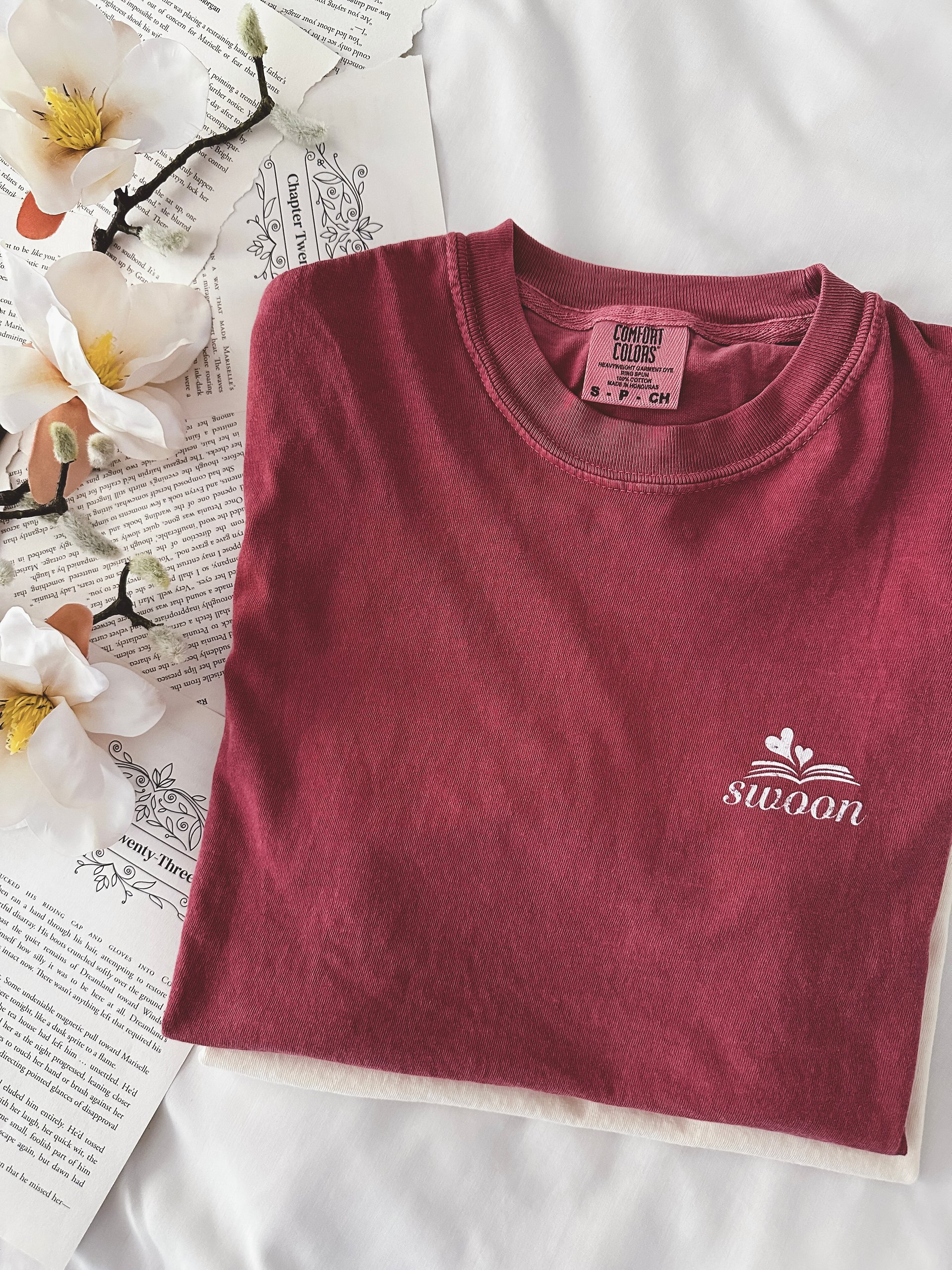 Comfort Colors "Swoon" Graphic Tee | White Design product image (4)
