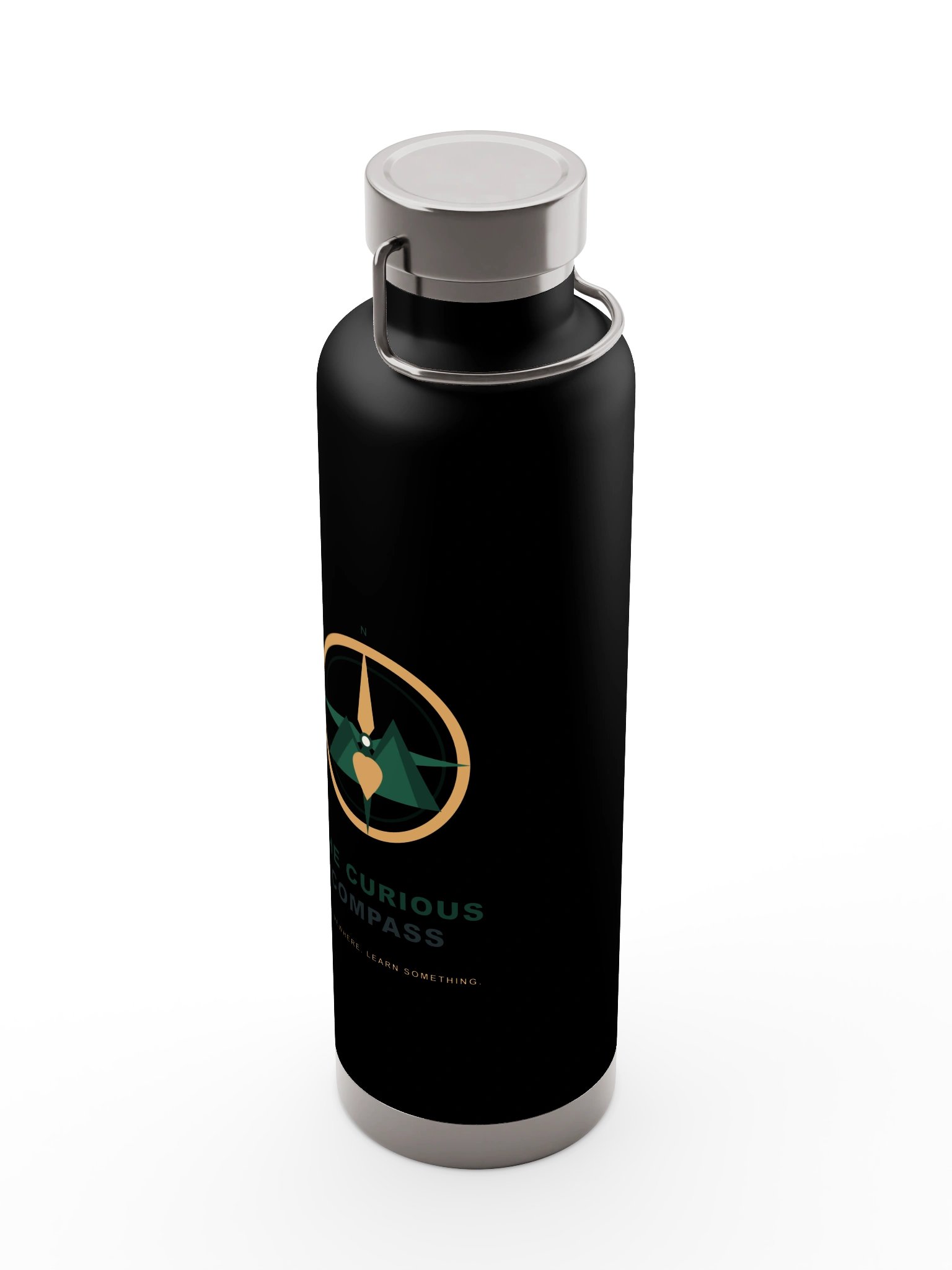 Curious Compass Trail Water Bottle — 22 oz product image (5)