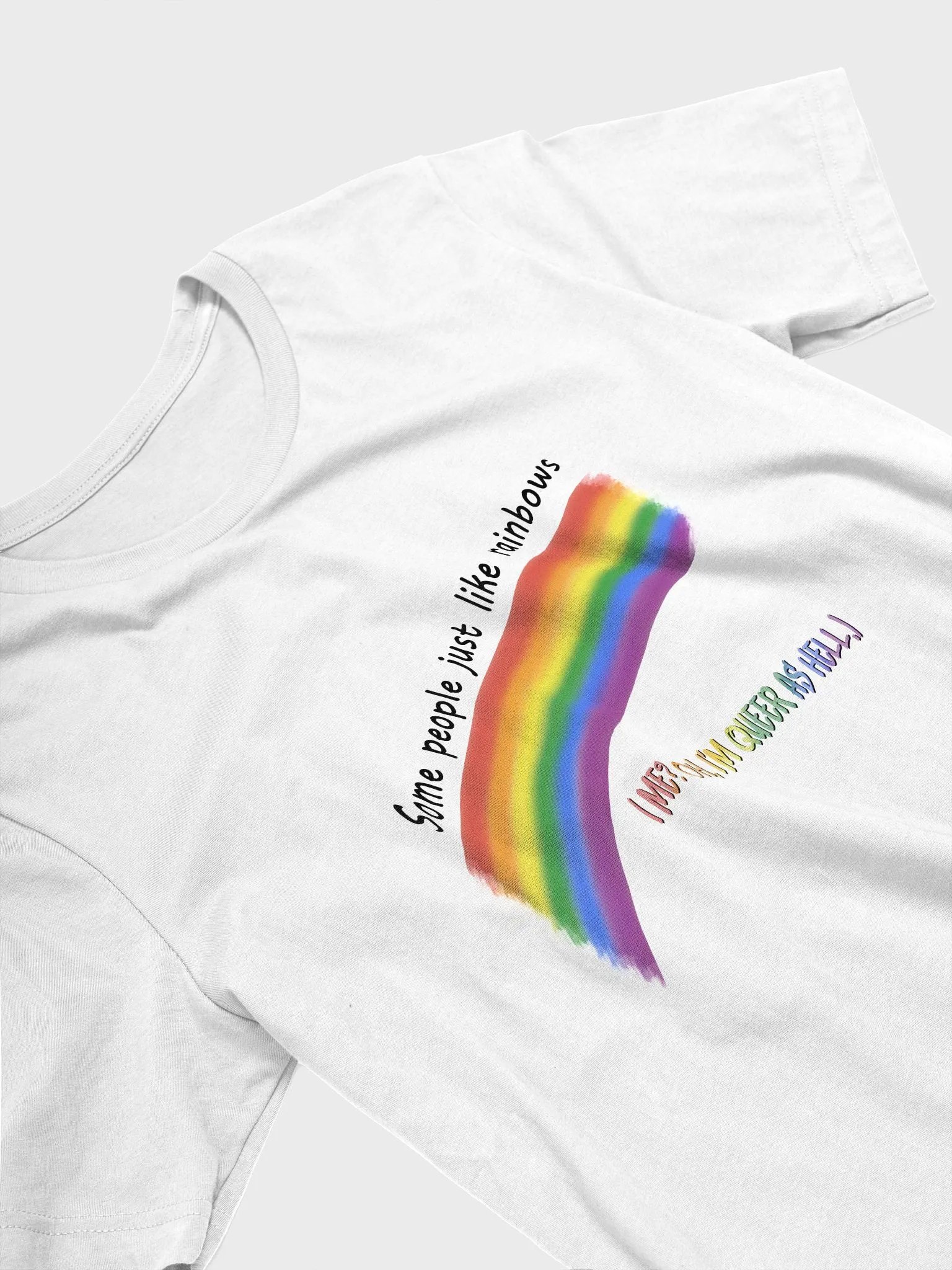 Queer as Hell - white product image (3)