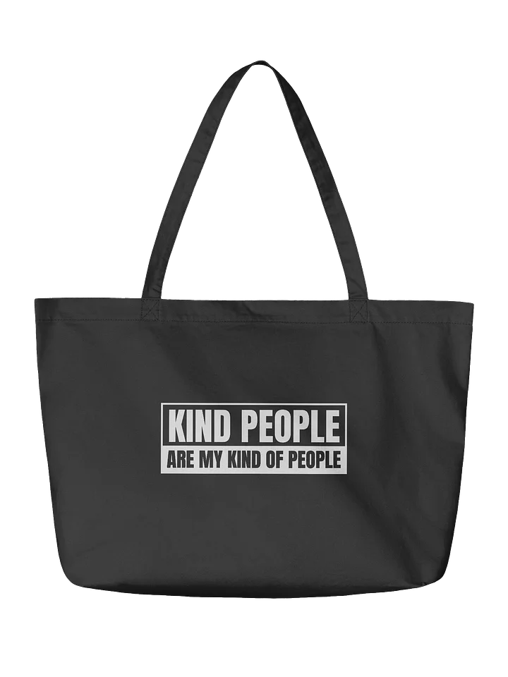 "Kind People" Organic Cotton Tote product image (2)