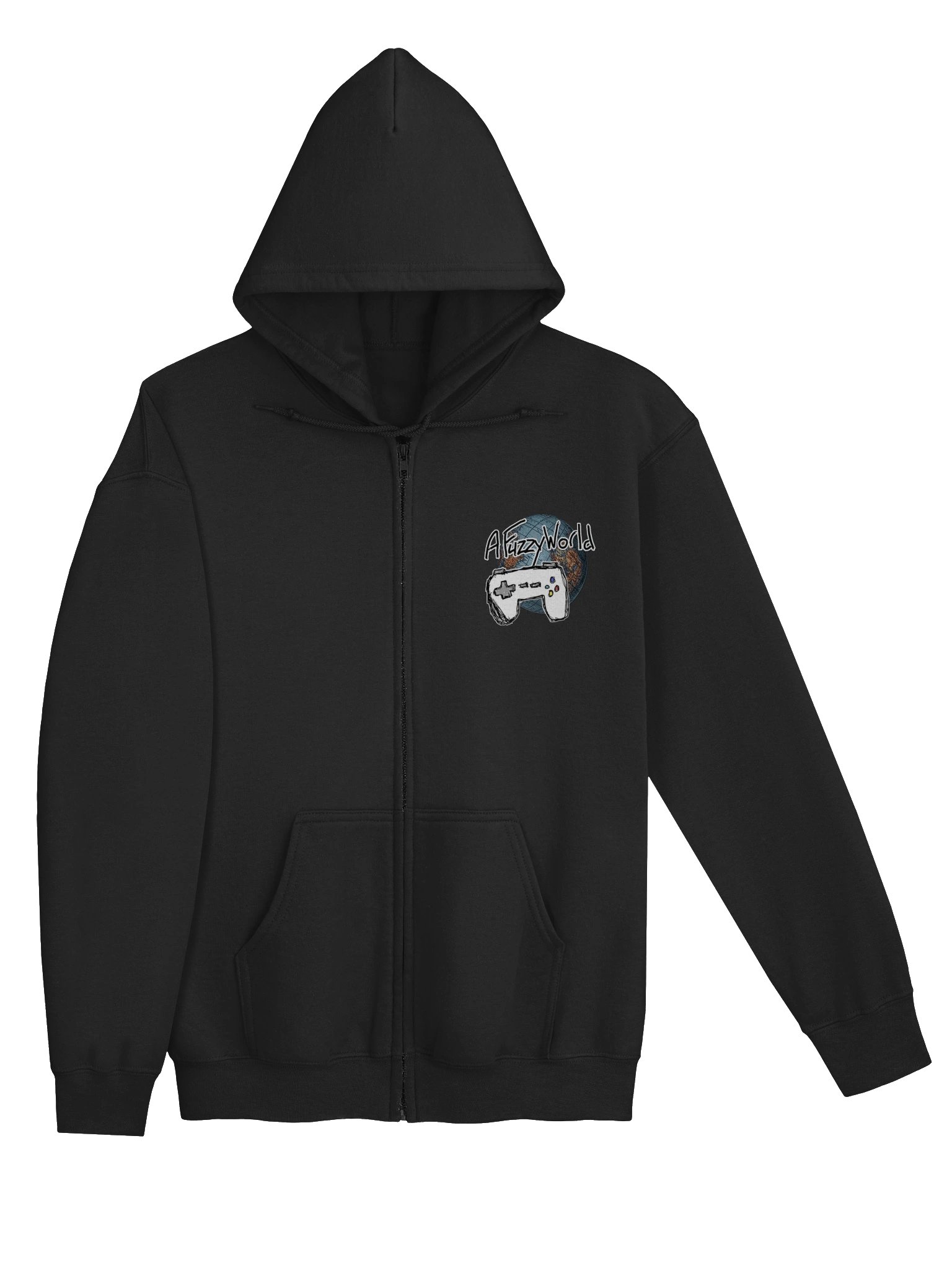 2026 You Are Doing A Good Job Zip Up Hoodie Black product image (3)