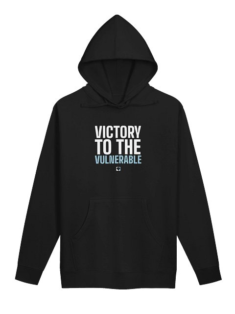 Victory to the Vulnerable Bold Hoodie