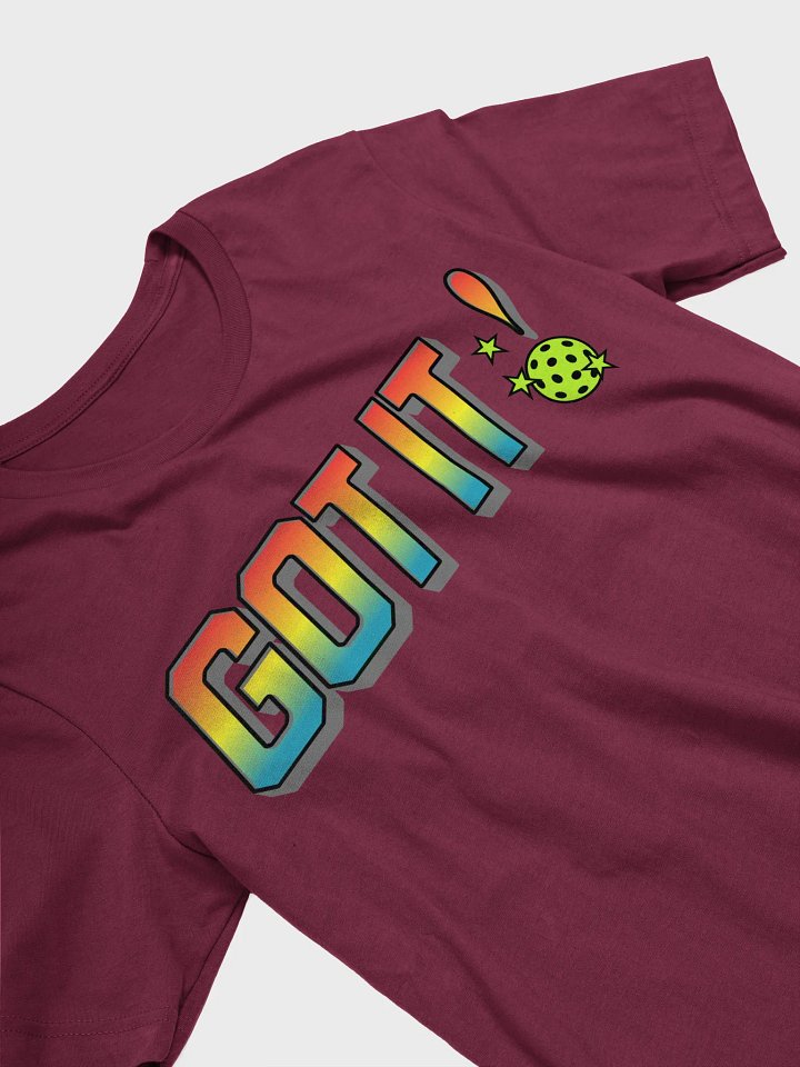 Got It Pickleball Vibrant Metallic T-shirt product image (2)