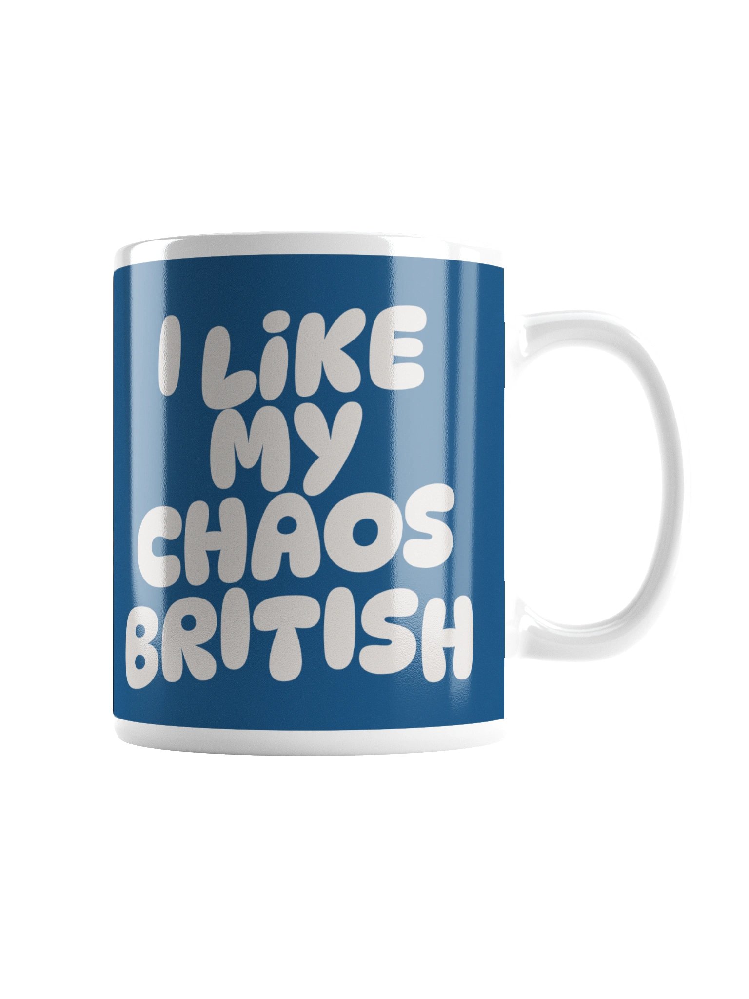 I Like My Chaos British Mug product image (3)