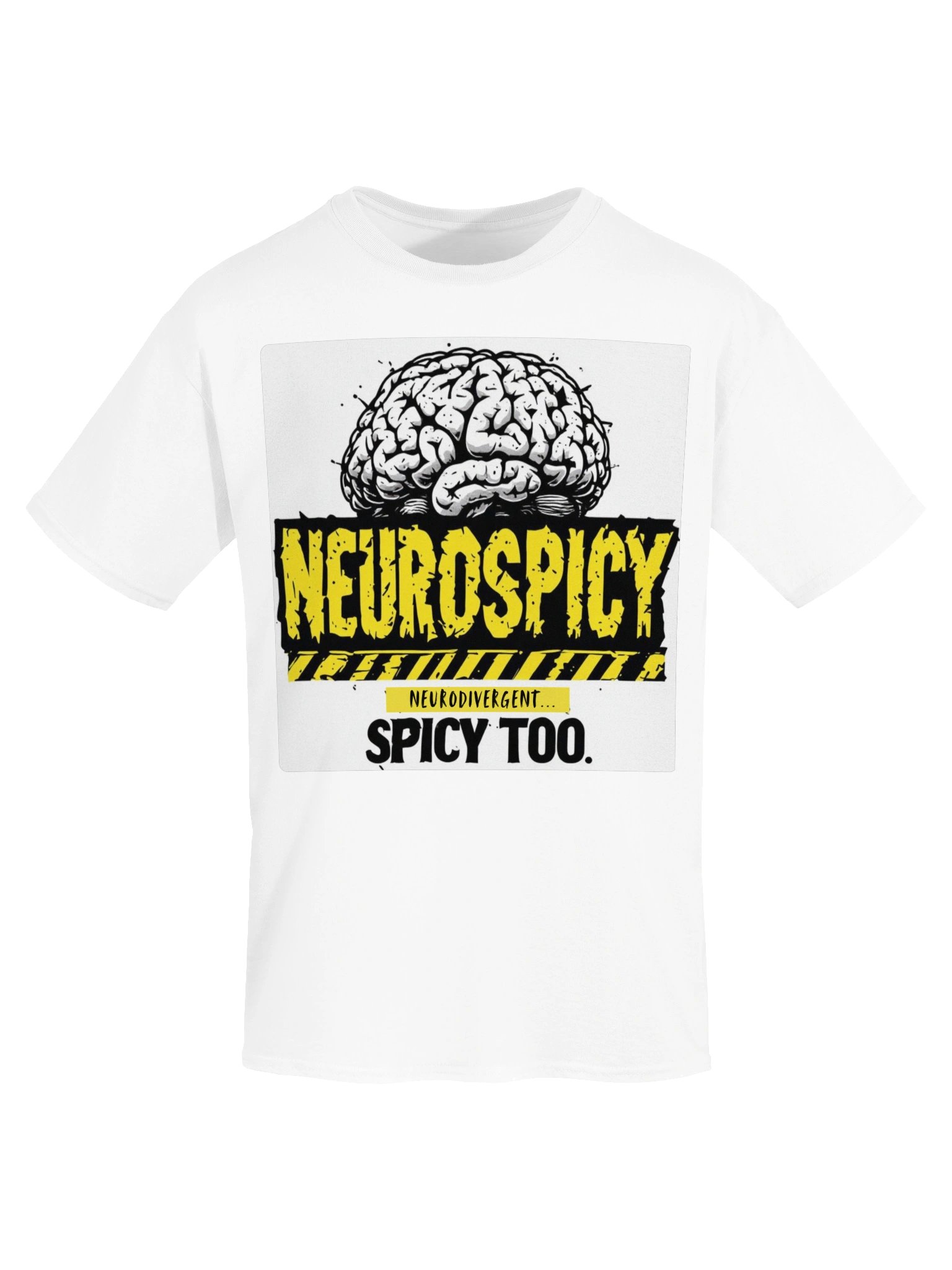 Neurospiky Bold Brain Graphic Tee product image (27)