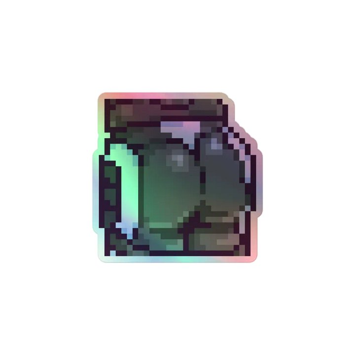 Holo Pixel Undersuit Sticker product image (1)