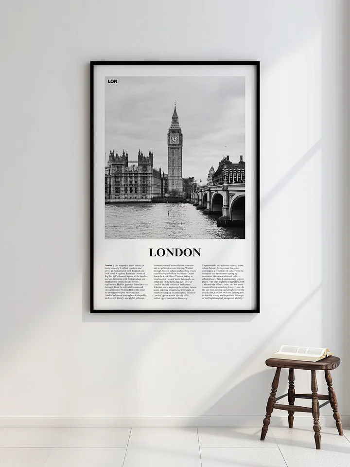 London 01 Newspaper Poster product image (2)