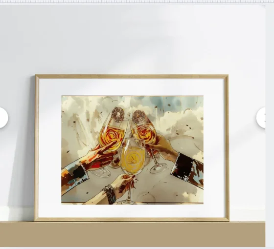 Cheers Print Wall Art product image (5)
