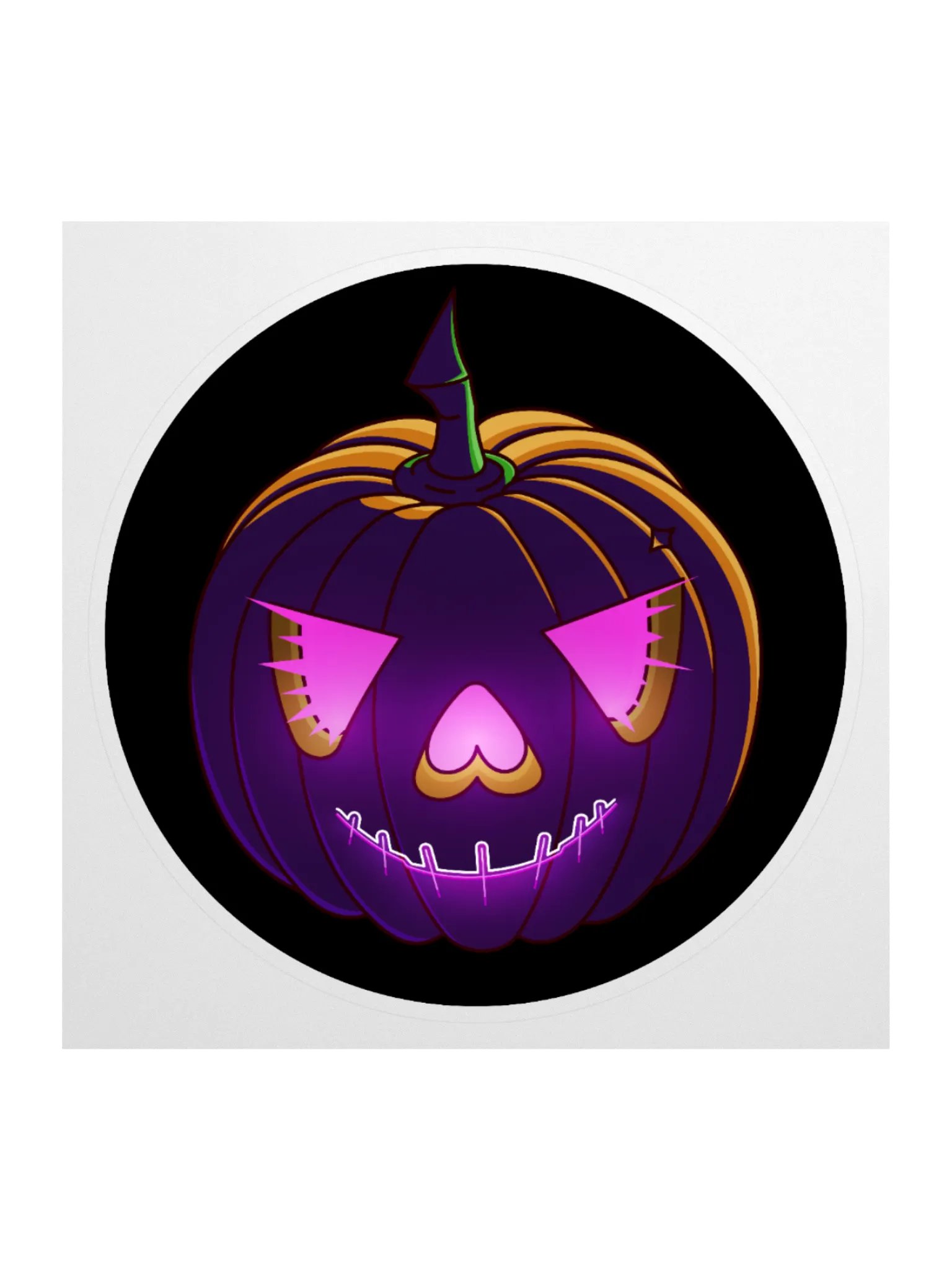 Punk pumpkin - Stickers product image (1)