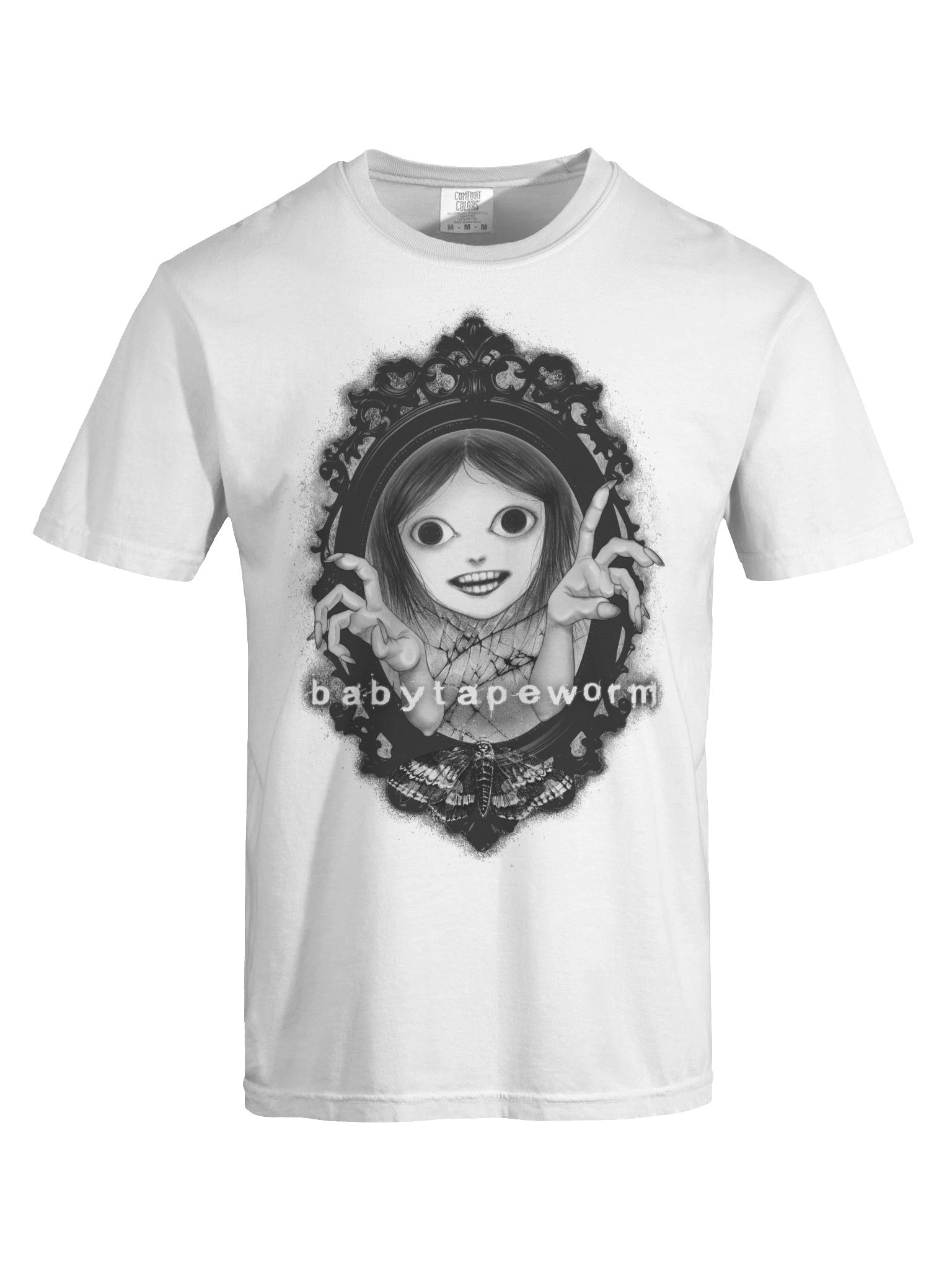 tapeworm tee - white product image (5)