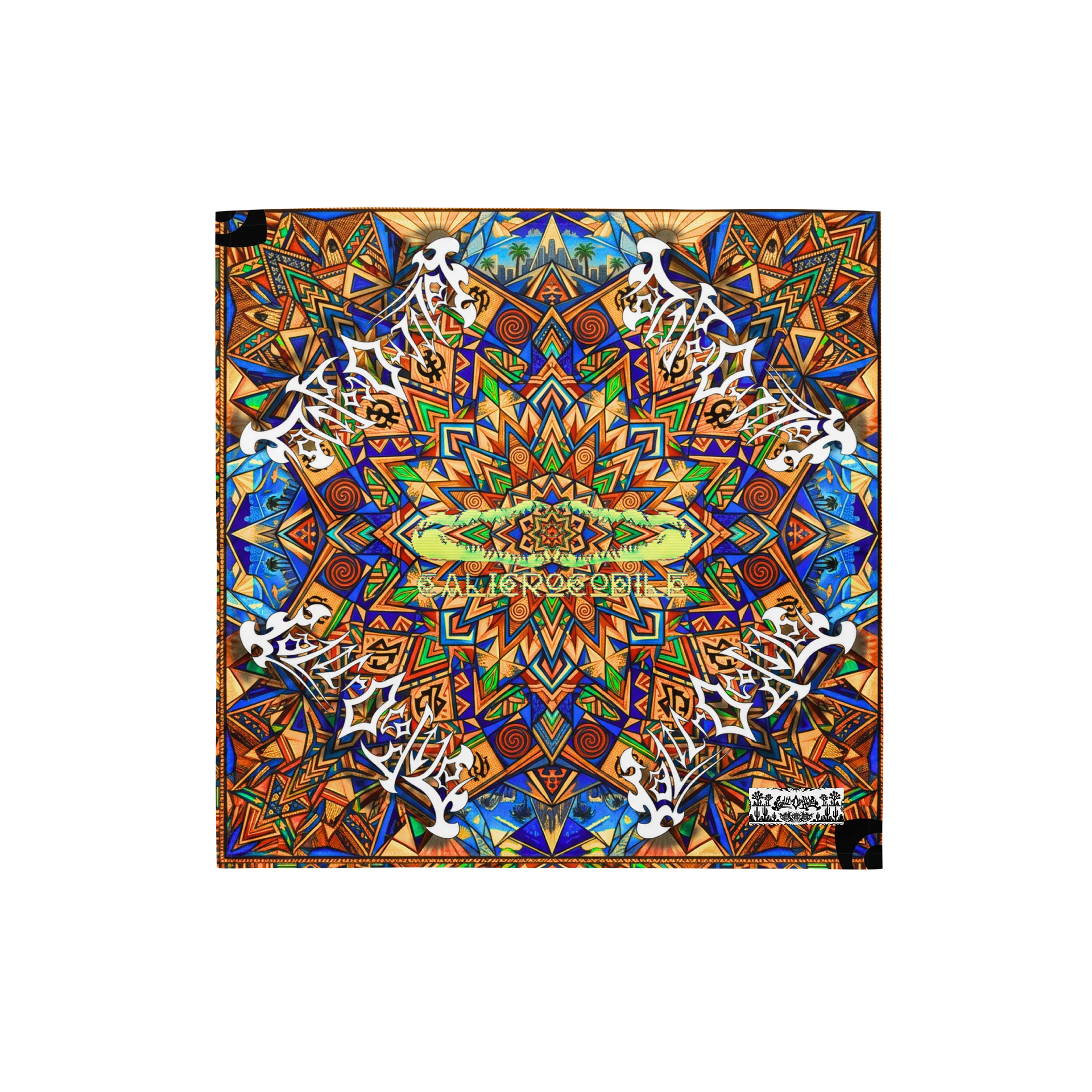 SOL CaliCrocodile Mandala Bandana product image (1)