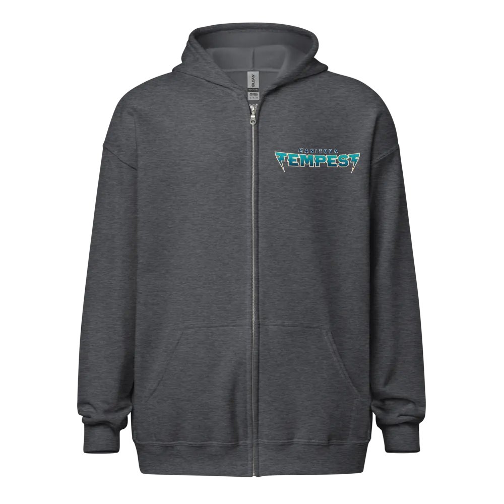 Tempest Dodgeball Club Zip-Up Hoodie (Sapphire) product image (3)