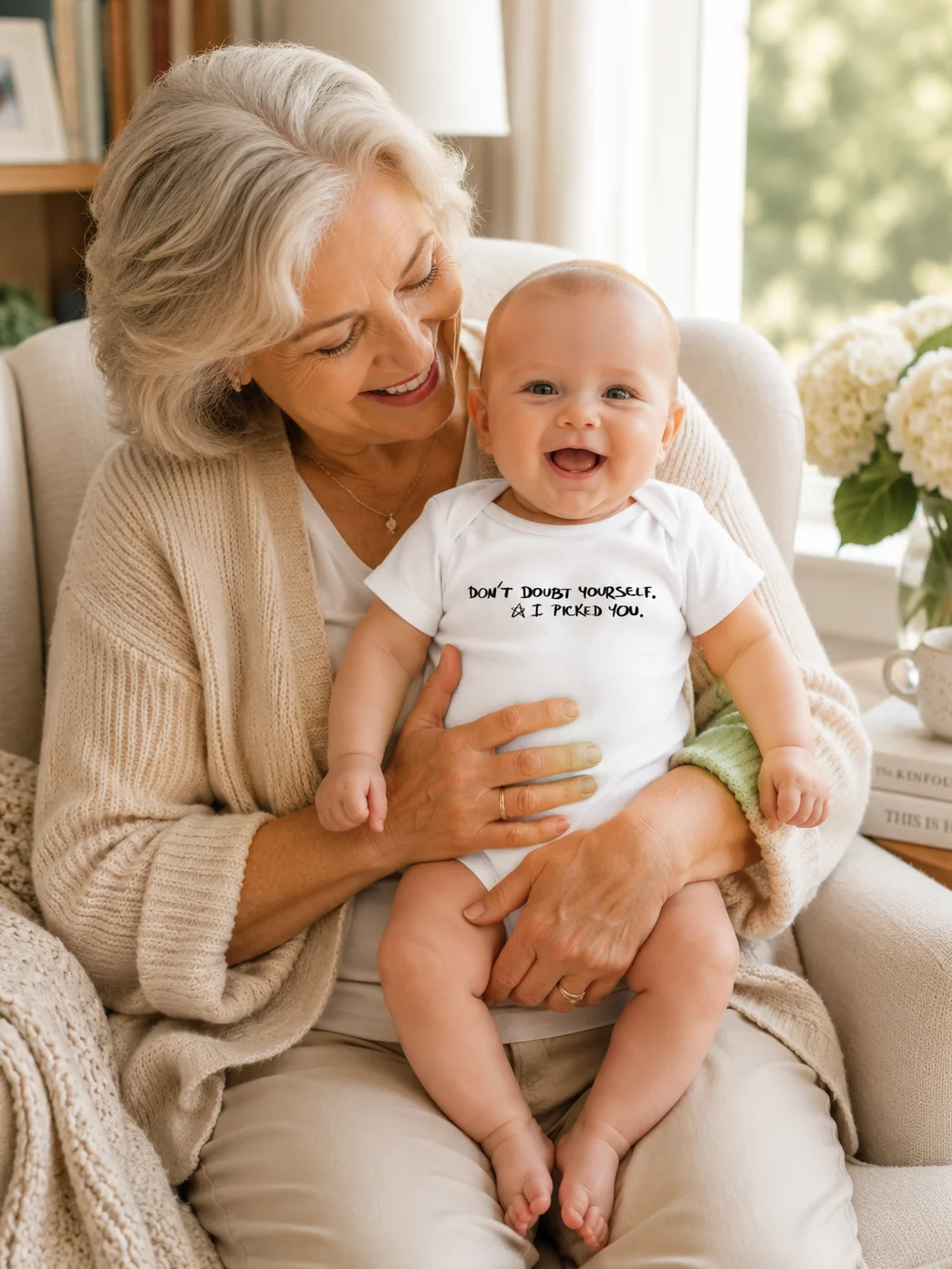 Meaningful Baby Bodysuit | New Mom Gift | Baby Shower Gift | Encouragement Baby Onesie | Original Handwriting Infant Outfit product image (14)