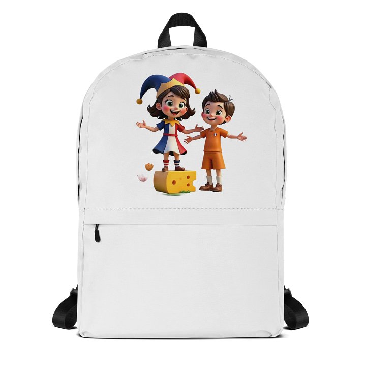 🇳🇱 JessyJesty Netherlands Adventure Backpack – Whimsical Dutch Icons in a Functional Design product image (1)