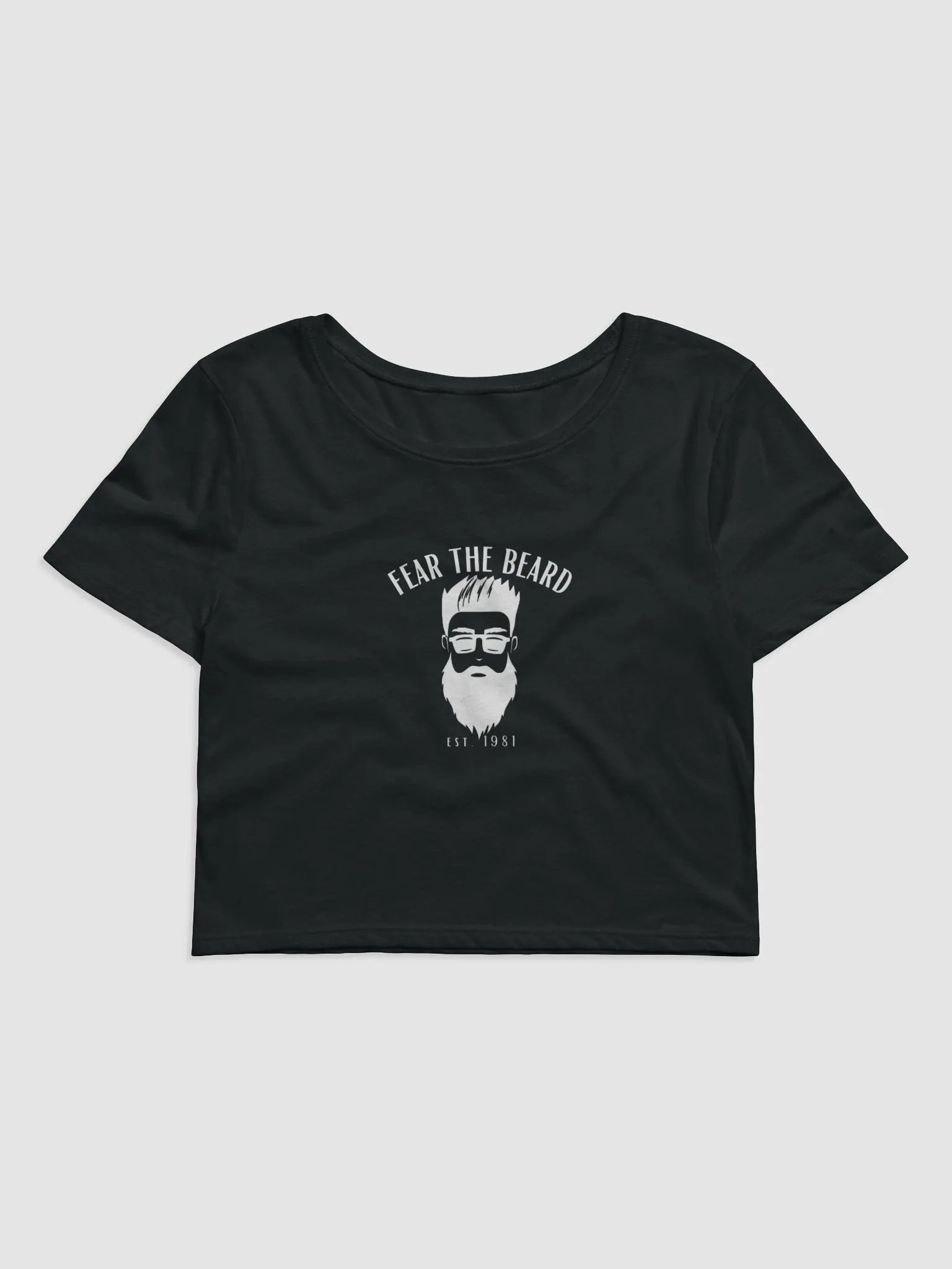Fear The Beard Babes Crop Top product image (2)