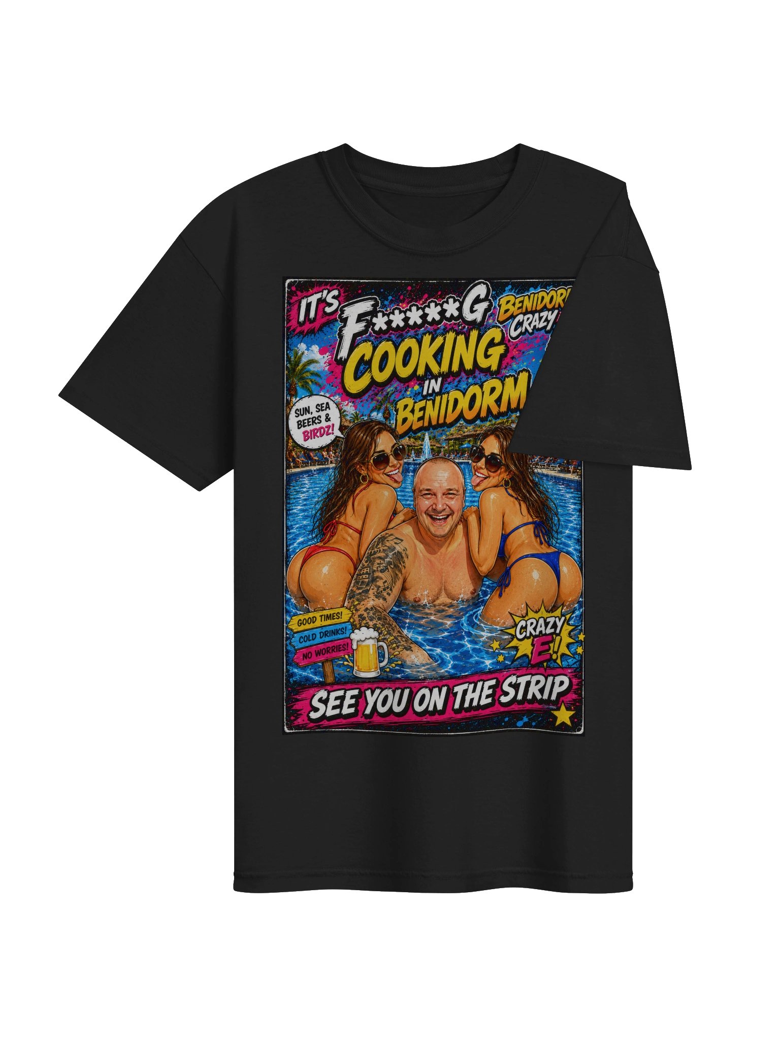 Benidorm Party Poster Tee product image (35)