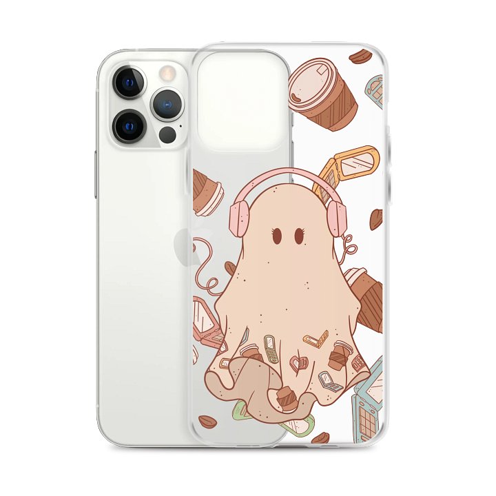 YA Genre Ghost Brittany's Clear iPhone Case product image (2)