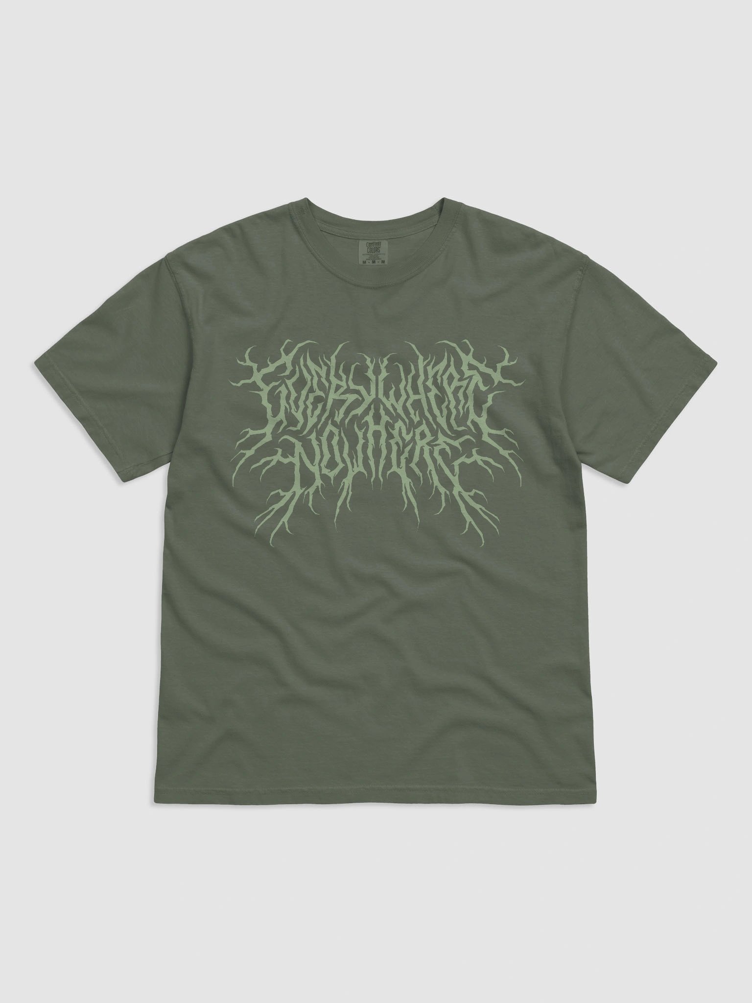 Metal Logo T-Shirt - Green product image (1)